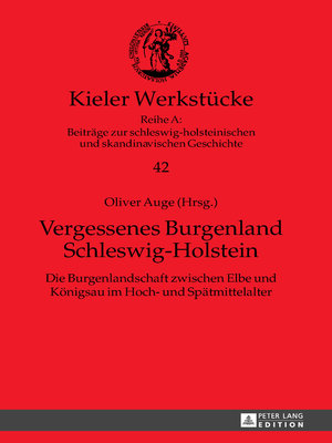 cover image of Vergessenes Burgenland Schleswig-Holstein